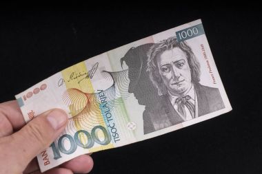 Eski bir Sloven banknot