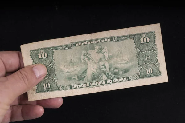 古いブラジル紙幣 — ストック写真