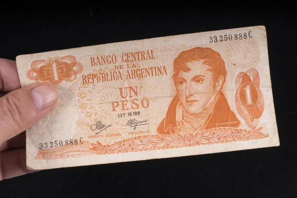 En gammal argentinska sedel — Stockfoto