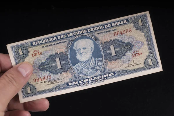 旧的巴西钞票 — 图库照片