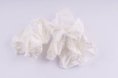 kullanılan kağıt mendiller