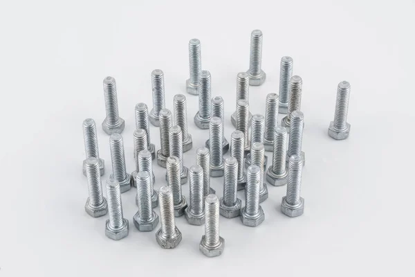 Some metallic bolts — Stock Photo, Image