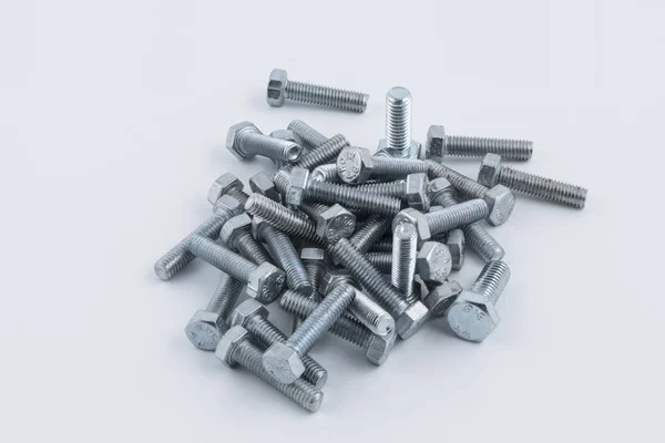 Some metallic bolts — Stock Photo, Image