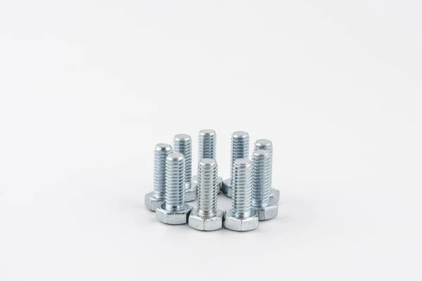 Some metallic bolts — Stock Photo, Image