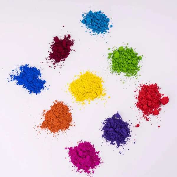 Pigmento Natural Multicolorido — Fotografia de Stock