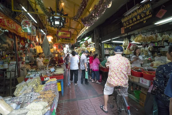 Bangkok Tailandia Enero 2018 Comida Callejera Chinatown — Foto de Stock