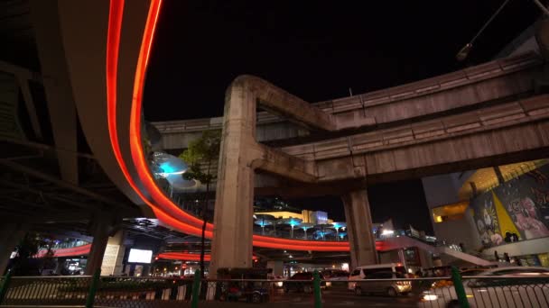 Bangkok Tayland Ocak 2018 Bangkok Hualamphong Tren Istasyonunun Bekleme Odası — Stok video