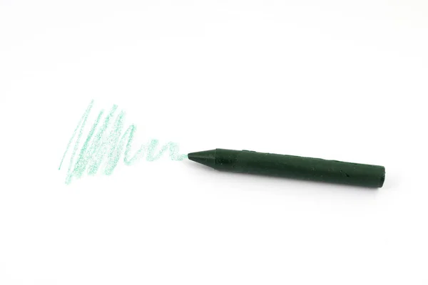 Een Kleurrijke Doodle Gemaakt Met Een Wax Crayon — Stockfoto