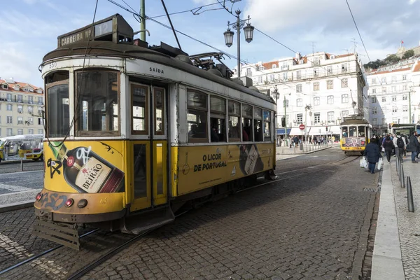 리스본 포르투갈입니다 2018입니다 리스본 포르투갈에서 광장에는 — 스톡 사진