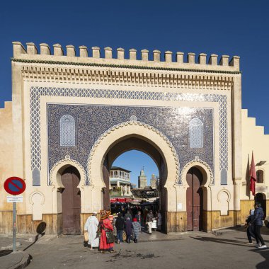 Bab Boujloud şehir kapısı
