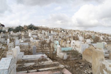 Müslüman mezarlığı.