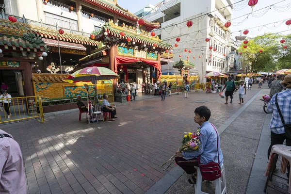 Templo de Kwan Im Thong Hood Cho en Singapur — Foto de Stock