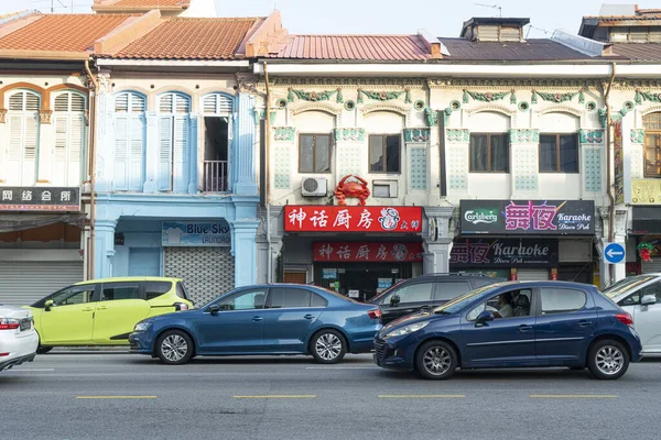 Tienda de casas en Singapur — Foto de Stock