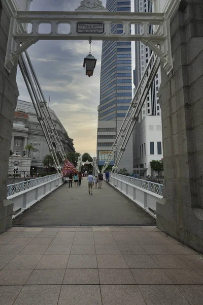 シンガポールでカヴェナ橋 — ストック写真