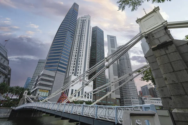 Höhlenbrücke in Singapore — Stockfoto