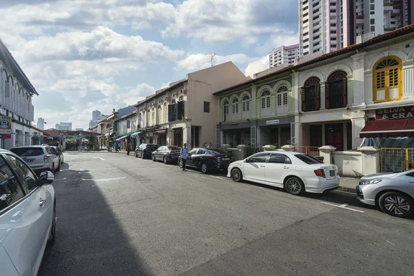 Pequeño barrio de India en Singapur — Foto de Stock