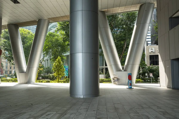 Os arranha-céus em Singapura — Fotografia de Stock