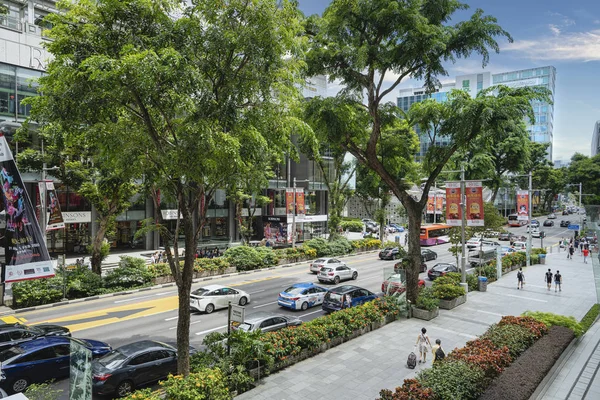 Orchard Road em Singapura — Fotografia de Stock