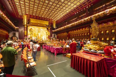 Singapur 'daki Buda Dişi Tarihi Tapınağı