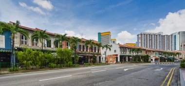 Singapur 'daki dükkanlar.