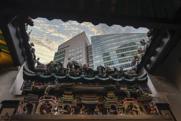 Templo Yueh Hai Ching em Singapor — Fotografia de Stock