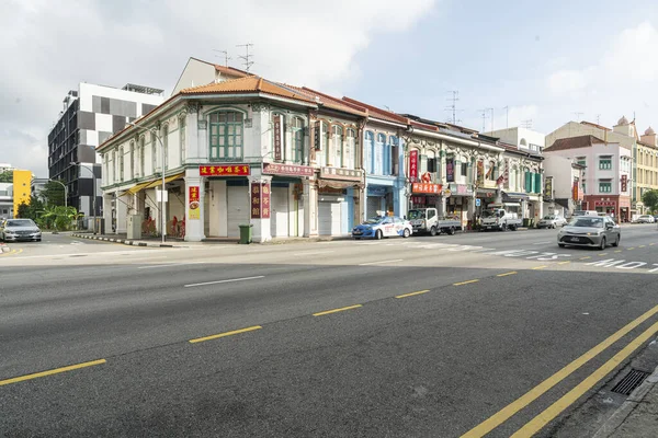 Tienda de casas en Singapur — Foto de Stock