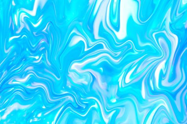 unique digital fluid art technique golografic background in trendy pastel colors clipart