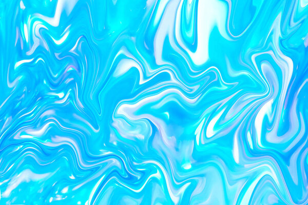 unique digital fluid art technique golografic background in trendy pastel colors