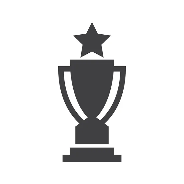 Kampioen trofee Awards vector iconen Rechtenvrije Stockvectors