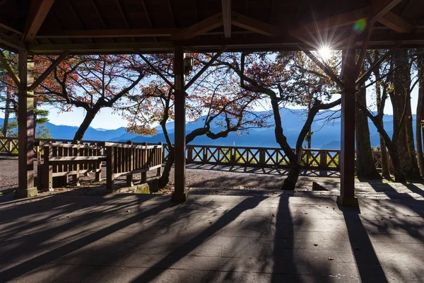 Indoor scene of nature at Zhushan mountain view of Alishan, Taiwan. — Stock Photo, Image