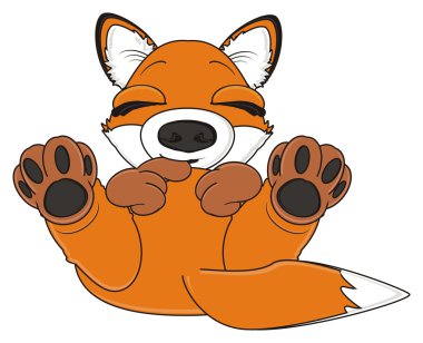 şirin turuncu tilki