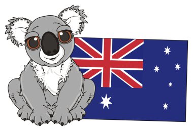Koala bayrak ile