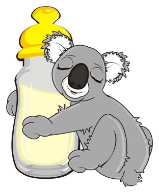 Koala süt ile