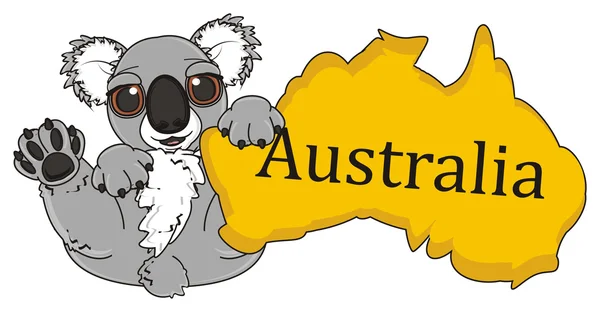 Коалы живут в Австралии — стоковое фото