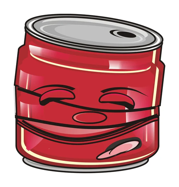 红色可乐罐 — 图库照片