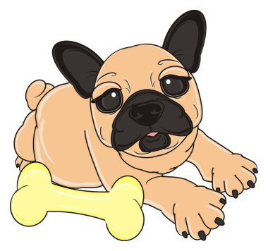 bej Fransız buldozer