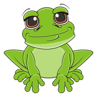 mutlu yeşil kurbağa