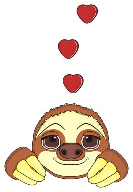 Kahverengi tembellik güzel yüzün