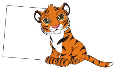 şirin turuncu kaplan