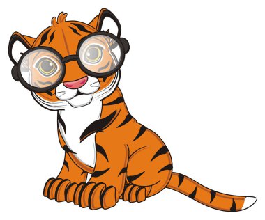 şirin turuncu kaplan