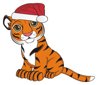 şirin turuncu kaplan