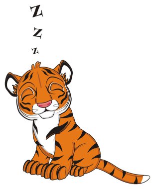 şirin turuncu kaplan