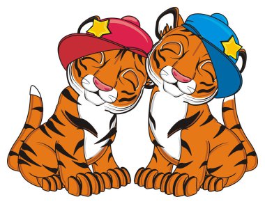 şirin turuncu kaplan