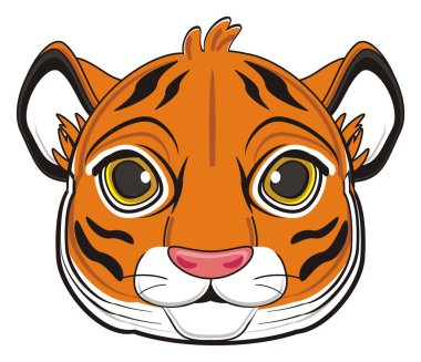 şirin turuncu kaplan