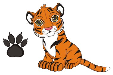 şirin turuncu kaplan