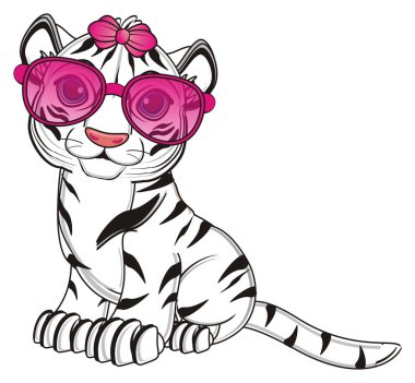 şirin turuncu kaplan