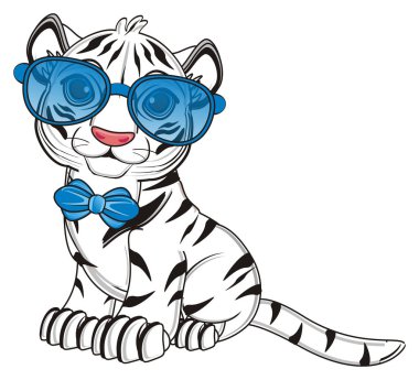 şirin turuncu kaplan