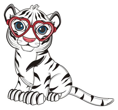 şirin turuncu kaplan