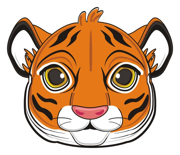 Tigre orange mignon — Photo