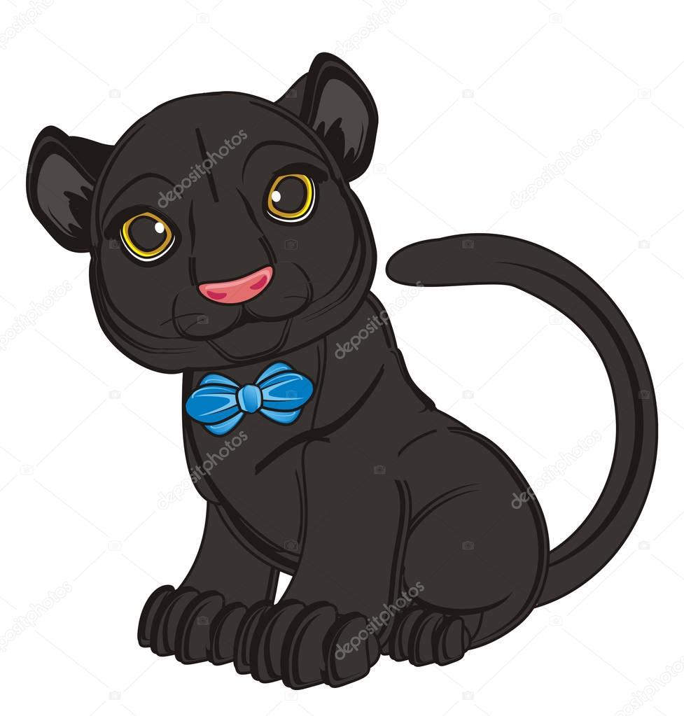 Panther Gezeichnet Panther Gezeichnet